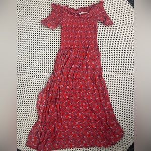 Urban Outfitters Flower Midi Dress